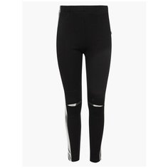 Леггинсы Nota Bene размер 128, черный/серебристый