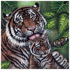 Картина мозаикой "Под надежной защитой" (22 цвета) Molly