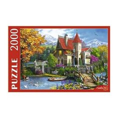 Пазл "Усадьба горной реки", 2000 элементов Рыжий кот