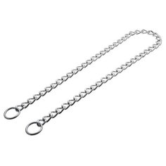 Ошейник-удавка ZooOne CC-4036, длина ошейника 90 см серебристый