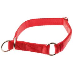 Ошейник-удавка ZooOne полуудавка регулируемый 20 мм, обхват шеи 32-45 см красный