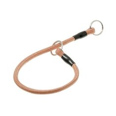 Ошейник-удавка ZooOne с 2-я кольцами круглый 6 мм, длина ошейника 40 см медь