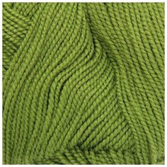 Пряжа Пехорка "Бисерная", 450 метров, 5 мотков по 100 грамм, цвет: 119 горох