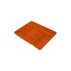 Лоток для столовых приборов, цвет: корица Plast Team