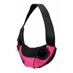Слинг-переноска Trixie "Sling", 50x25x18 см (розово-черный)