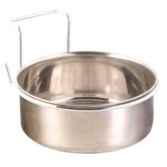 Миска для птиц металлическая, 14,5 см, 0,9 л Trixie