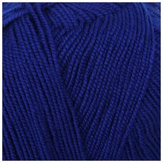 Пряжа Пехорка "Бисерная", 450 метров, 5 мотков по 100 грамм, цвет: 491 ультрамарин