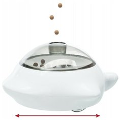 Развивающая игрушка для собак "Snack Popper", 21x10x12 см, цвет: белый Trixie