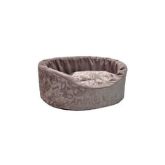 Лежак для животных "Homepet", велюр (цвет: розовый), 49x43x17 см