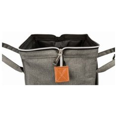 Рюкзак-переноска Trixie "Ava", 32x42x22 см, цвет: серый