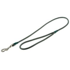 Поводок для собак ZooOne с карабином круглый нефрит 0.7 м 6 мм