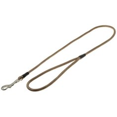 Поводок для собак ZooOne с карабином круглый оливковый 0.7 м 6 мм