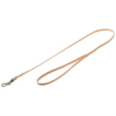 Поводок для собак ZooOne с карабином (лента-чулок) бежевый 0.75 м 5 мм