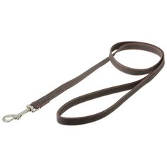 Поводок для собак ZooOne с карабином профессиональный с латексом коричневый 1 м 15 мм