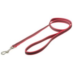 Поводок для собак ZooOne с карабином профессиональный с латексом красный 1 м 15 мм