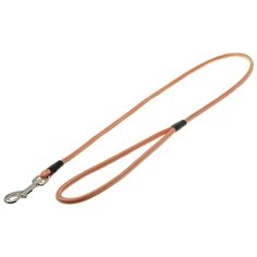 Поводок для собак ZooOne с карабином круглый медь 0.8 м 6 мм