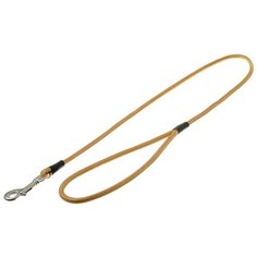 Поводок для собак ZooOne с карабином круглый золото 0.8 м 6 мм