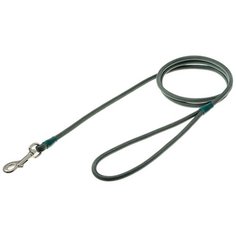 Поводок для собак ZooOne с карабином круглый нефрит 1.3 м 6 мм