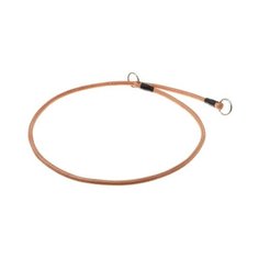 Ошейник-удавка ZooOne с 2-я кольцами круглый 6 мм, длина ошейника 80 см медь