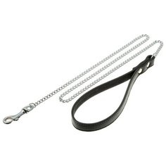 ZooOne. Поводок-цепь с ручкой, 1,6 мм x 44", длина 110 см (рыжий)