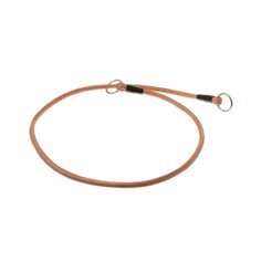 Ошейник-удавка ZooOne с 2-я кольцами круглый 6 мм, длина ошейника 70 см медь