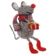 Декоративная фигурка Мышка, 718634, 13*7*9 см. РЕМЕКО