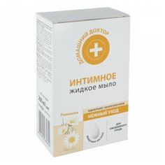 Интимное жидкое мыло нежный уход "Ромашка", 200 мл Домашний доктор