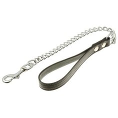 ZooOne. Поводок-цепь с ручкой, 4 мм x 24", длина 60 см (рыжий)