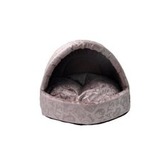 Домик для животных Homepet "Эстрада", велюр (цвет: розовый), 38x35x27 см