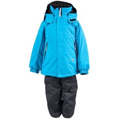 Комплект с полукомбинезоном KERRY Linn K18720 размер 92, 639 бирюзовый