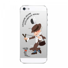 Накладка Deppa Art Case iPhone 5/5S/SE Союзмультфильм Шапокляк (арт. 100568)