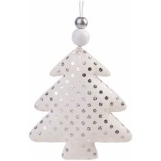 Елочная игрушка Magic Time Елочка 80217/80216, бежевый