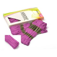 Нитки мулине "Ideal", цвет: 336, арт. ТВ (24 мотка по 8 метров)