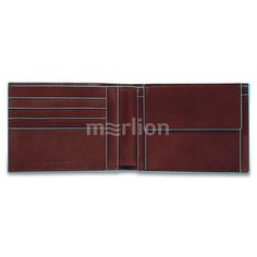 Кошелек мужской Piquadro Blue Square, коричневый, арт. PU257B2R/MO