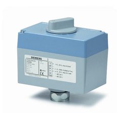 Электромоторный привод Siemens QS65 переменного тока 24 V, позиционный сигнал постоянного тока 0-10, 0…1000 Ом, время позиционирования 35 сек