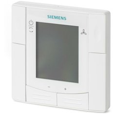 Термостат Siemens RDF302, утопленный монтаж в прямоугольной распределительной коробке с поддержкой Modbus, фанкойлы 2- или 4- трубные или оборудование типа DX