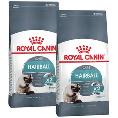 Сухой корм ROYAL CANIN HAIRBALL CARE для взрослых кошек для вывода шерсти (10 + 10 кг)