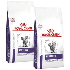 Сухой корм ROYAL CANIN NEUTERED SATIETY BALANCE для кастрированных и стерилизованных котов и кошек контроль веса (3,5 + 3,5 кг)
