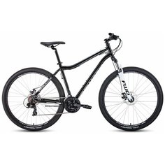 Горный (MTB) велосипед FORWARD Sporting 29 2.0 Disc (2020) черный/белый 21" (требует финальной сборки)