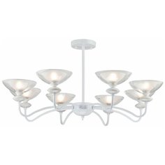 Люстра Arti Lampadari Fassano E 1.1.8 W, G9, 320 Вт, кол-во ламп: 8 шт., цвет арматуры: белый
