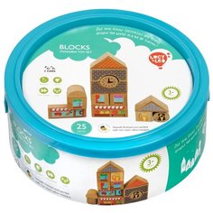 Игровой набор "Кубики", средний (25 штук), арт. LL174 Lucy & Leo
