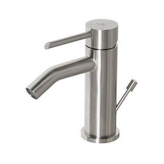 NK ROUND INOX Смеситель для биде, 5 л/мин, брашированная нержавеющая сталь Noken