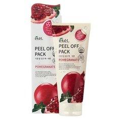 Маска- плёнка EKEL Peel- Off Pack Pomegranate с экстрактом граната, 180 мл