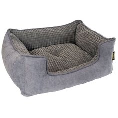 Pride Лежанка Лаунж 60*50см, высокий борт, цвет серо-голубой