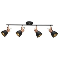 Спот Arte Lamp A1677PL-4BK