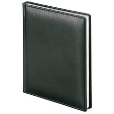 Ежедневник Альт Velvet недатированный, искусственная кожа, А6+, 136 листов, черный