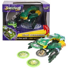Дикие Скричеры. Маш- трансформер Кинг Скорпион S2. ТМ Screechers Wild Росмэн