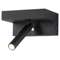 Бра светодиодное с выключателем и USB- портом CLT 228W USB BL (Crystal Lux)