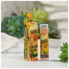 Бальзам для губ. Food серия, с ароматом Апельсина Beauty Fox