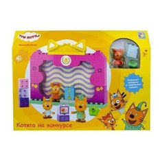 Три Кота конструктор большие детали Котята на конкурсе Т20772 1 Toy